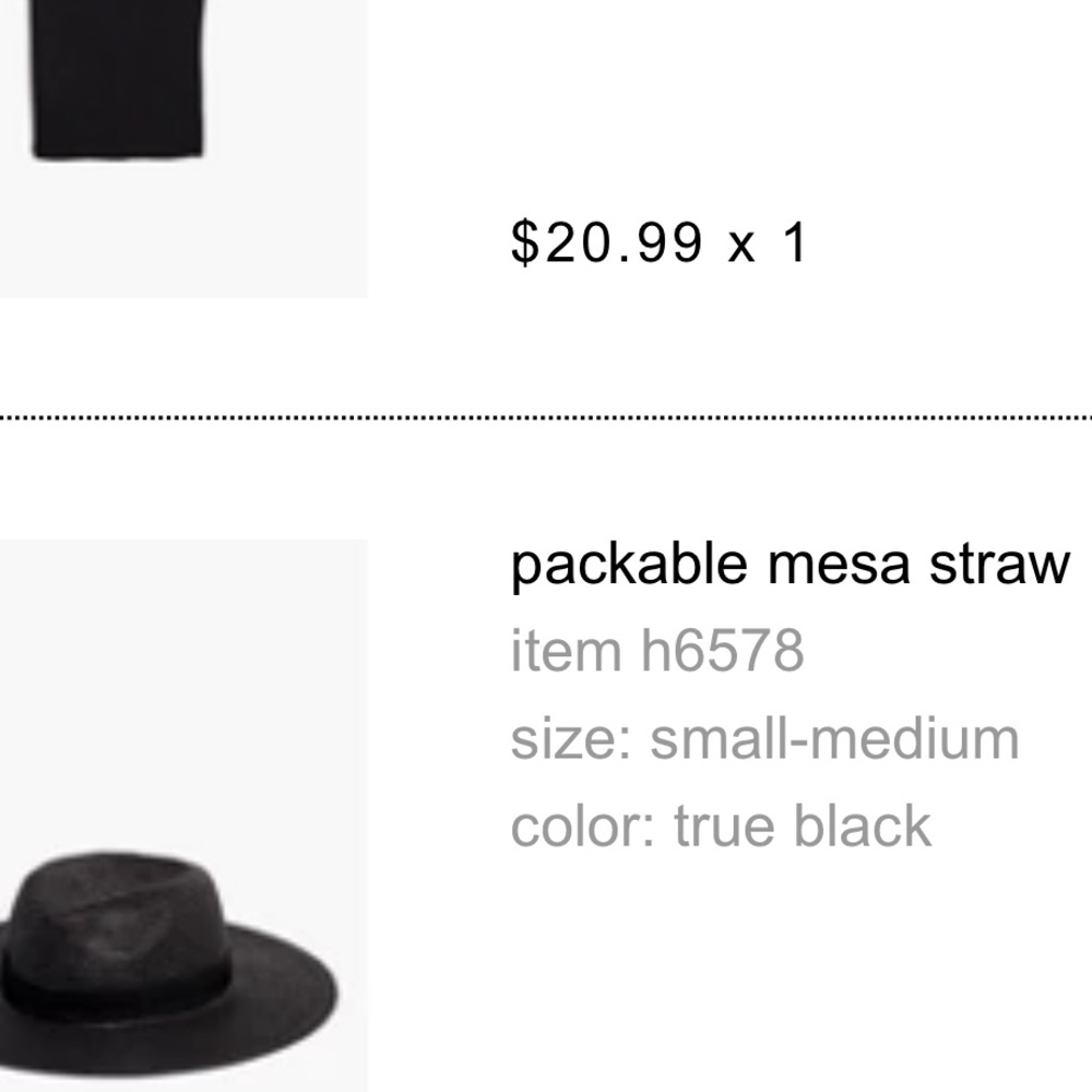 Madewell Packable Mesa Straw Hat / Small-Medium /… - image 7